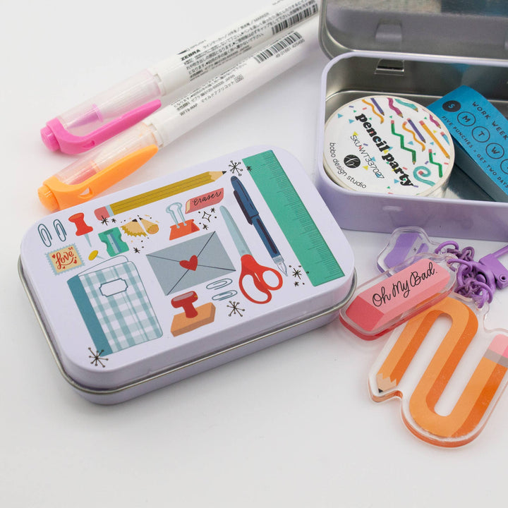 Bobo Design Studio paper Stationery Lovers - Stationery Trinket Tin