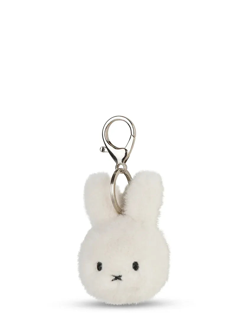 Bon Ton Toys Gifts Miffy ECO Fuzzy Keychain Offwhite - 3" | Bon Ton Toys
