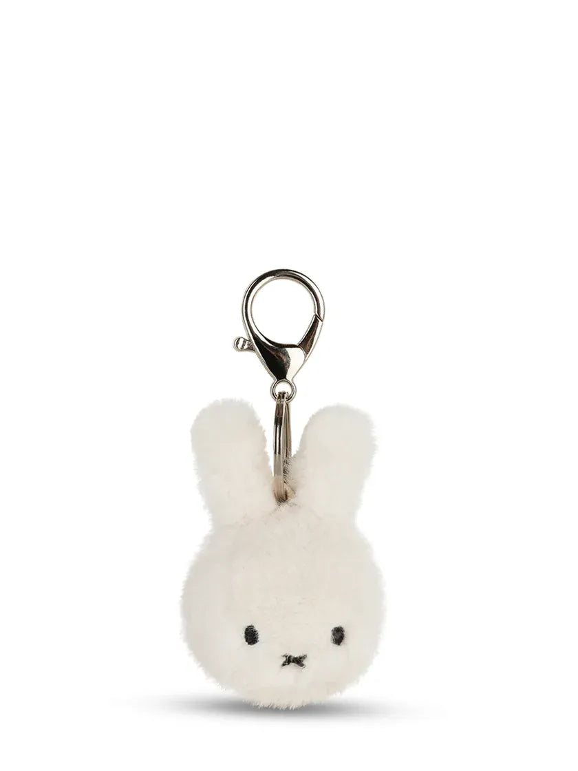 Bon Ton Toys Gifts Miffy ECO Fuzzy Keychain Offwhite - 3" | Bon Ton Toys