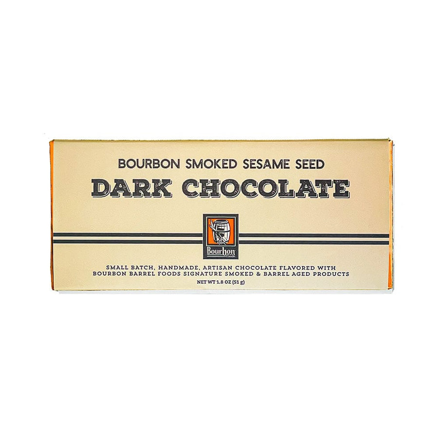 Bourbon Barrel Foods Food and Beverage Bourbon Smoked Sesame Seed Dark Chocolate