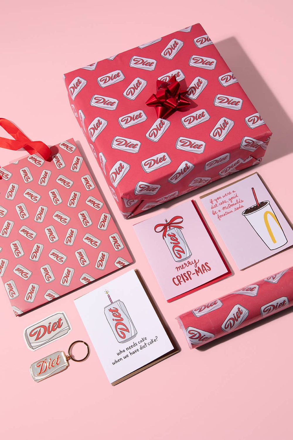 Brittany Paige Cards Diet Soda Can Sticker