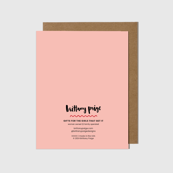 Brittany Paige Cards Diet Soda Sticker Card