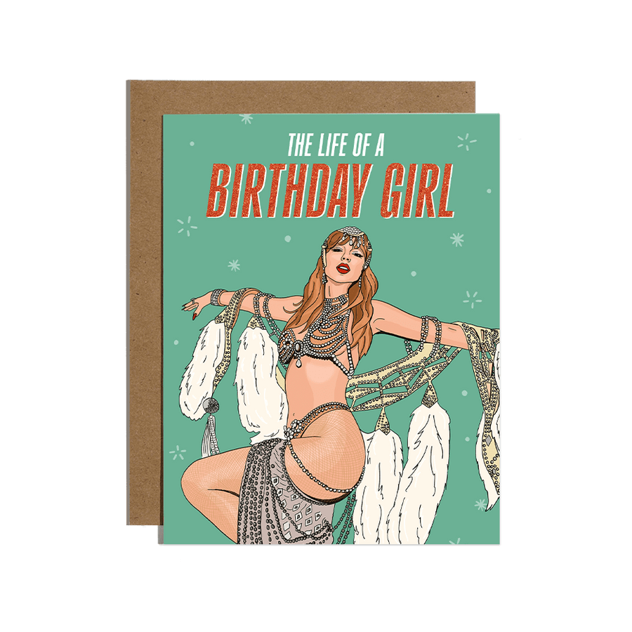 Brittany Paige Cards The Life of A Birthday Girl Card