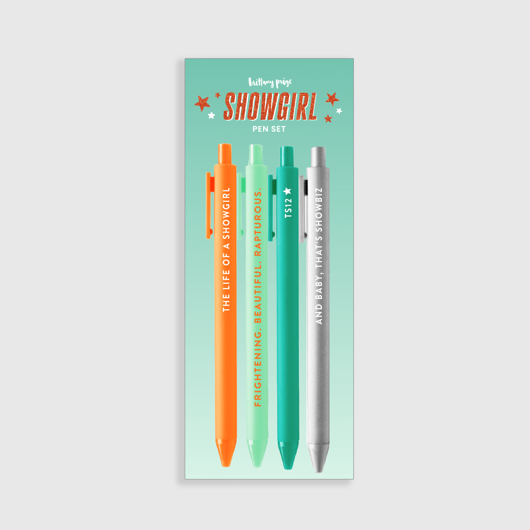 Brittany Paige paper Showgirl Pen Set