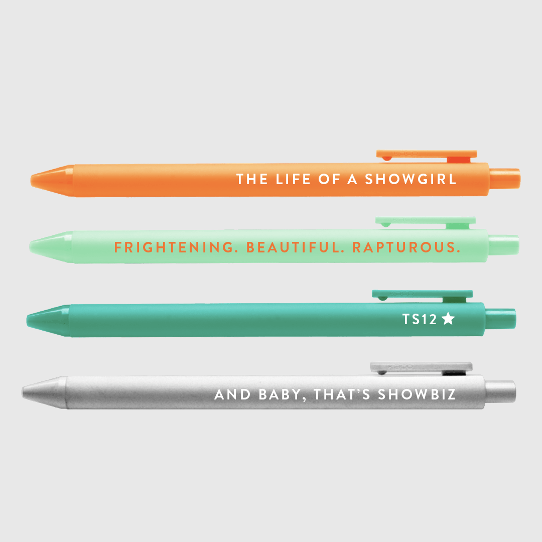 Brittany Paige paper Showgirl Pen Set