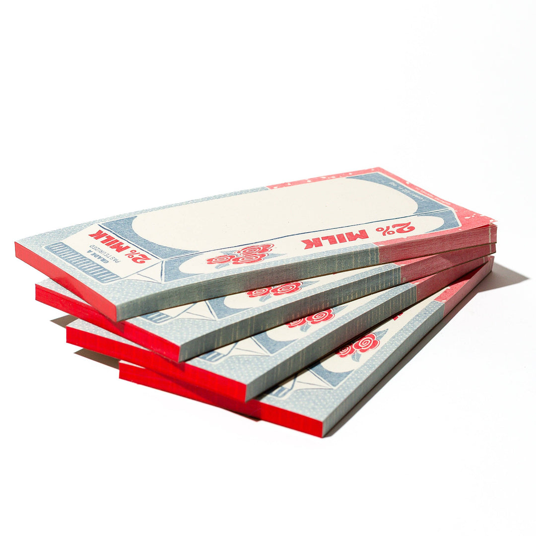 Bromstad Printing Co. 2% Milk - Risograph Notepad