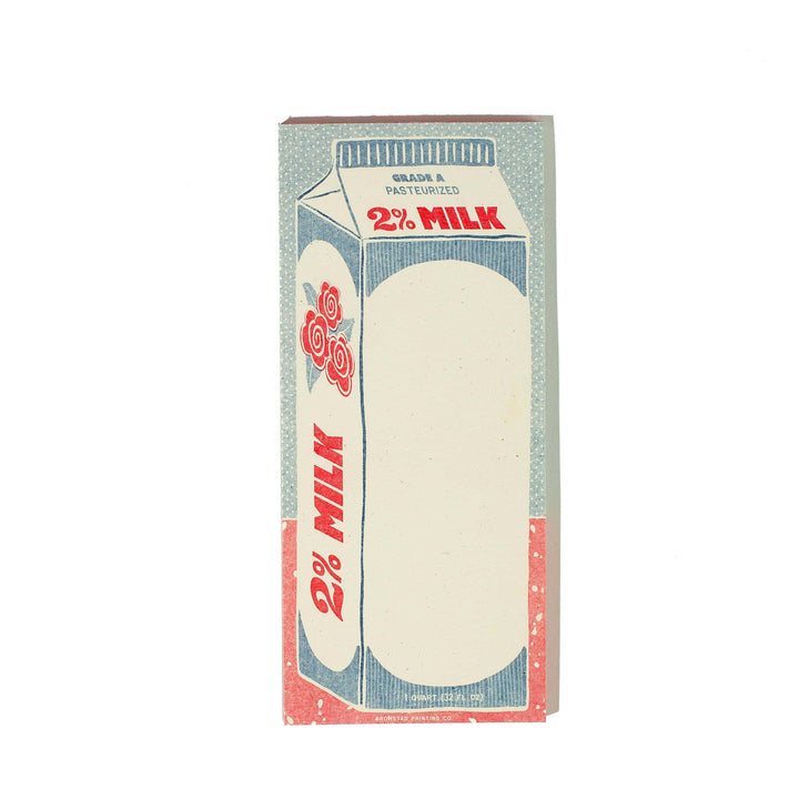 Bromstad Printing Co. 2% Milk - Risograph Notepad
