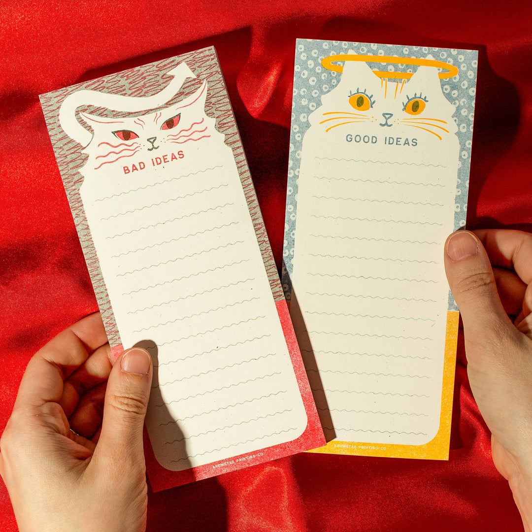 Bromstad Printing Co. Good Ideas - Tall Risograph Notepad