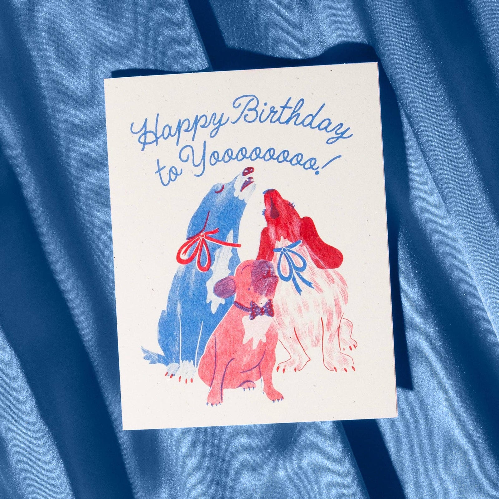 Bromstad Printing Co. Happy Birthday to Yooooooo! - Risograph Card