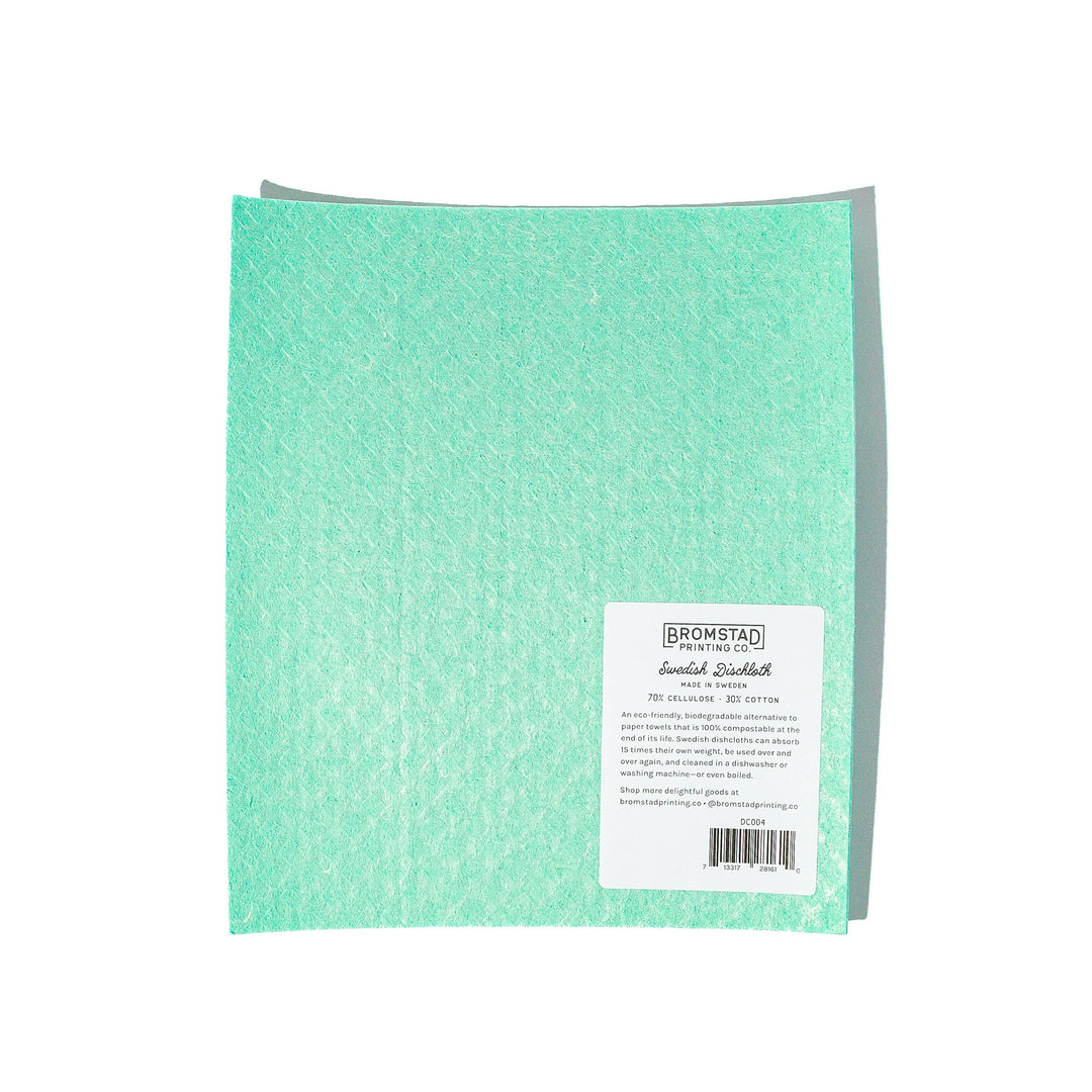 Bromstad Printing Co. Home Cuddle Cats - Swedish Dishcloth