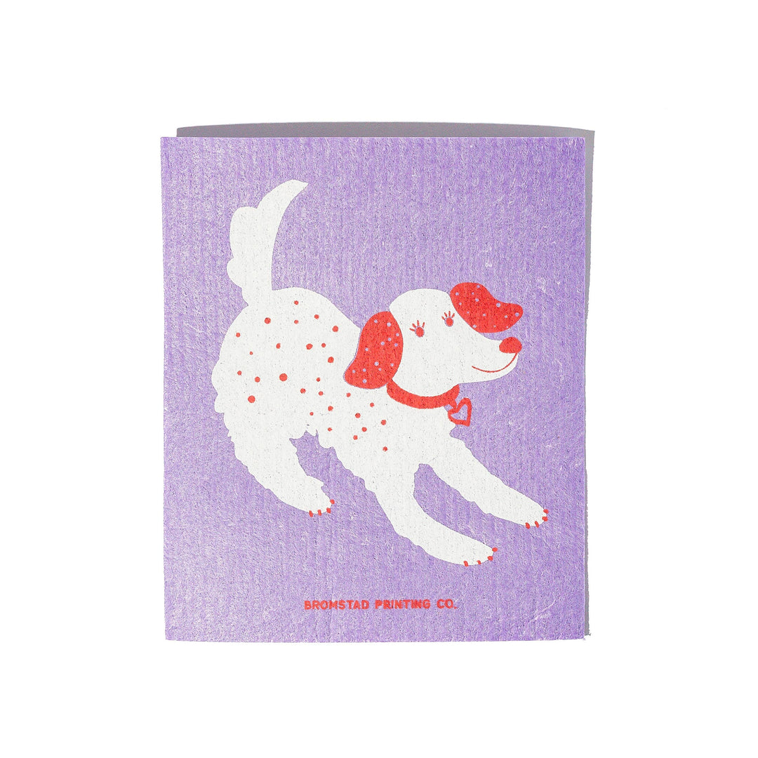 Bromstad Printing Co. Home Dog - Swedish Dishcloth
