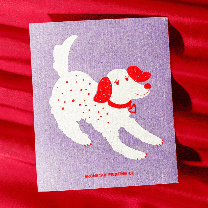 Bromstad Printing Co. Home Dog - Swedish Dishcloth