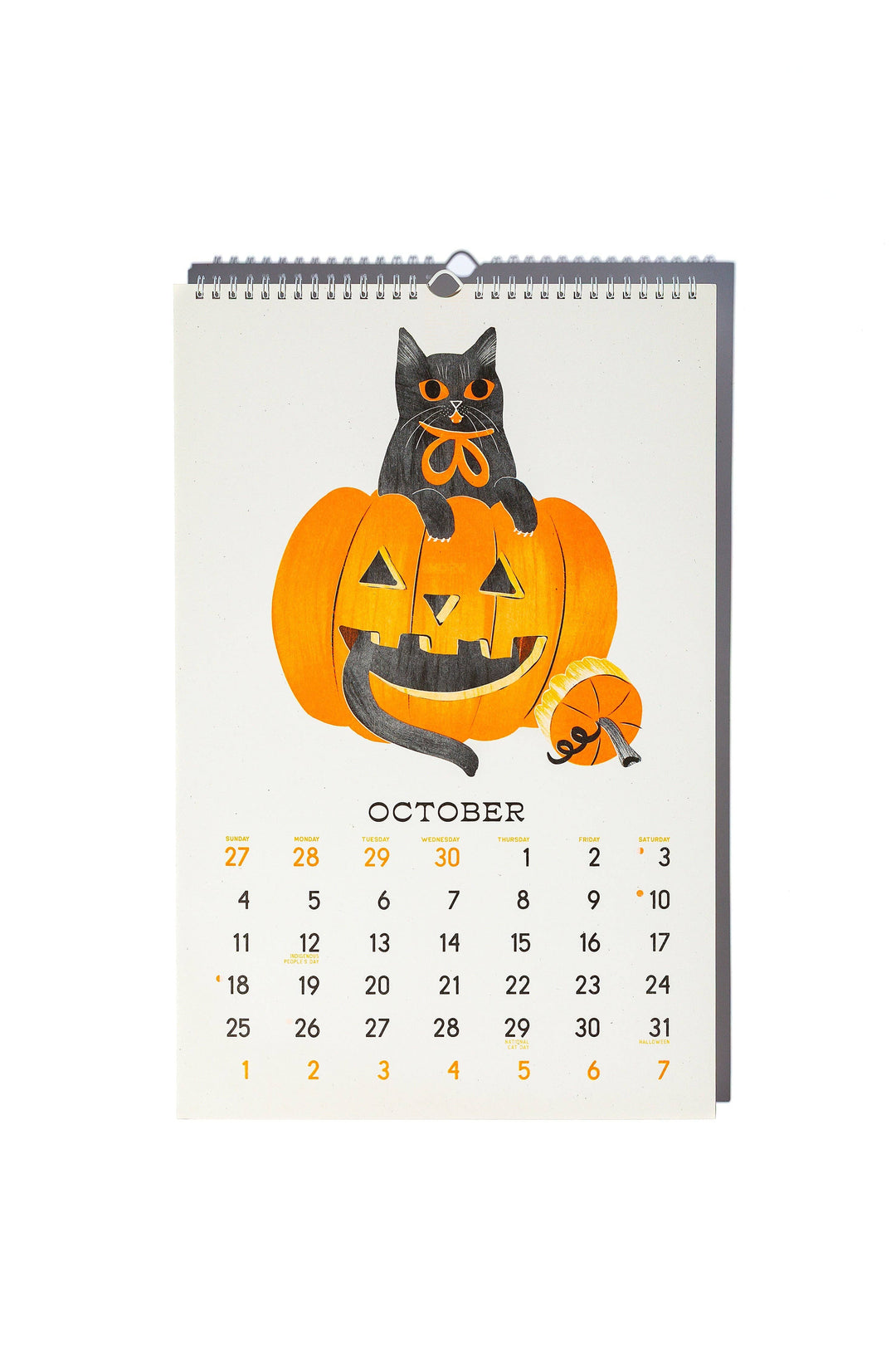 Bromstad Printing Co. paper 2026 Risograph Wall Calendar - Butterfly Days