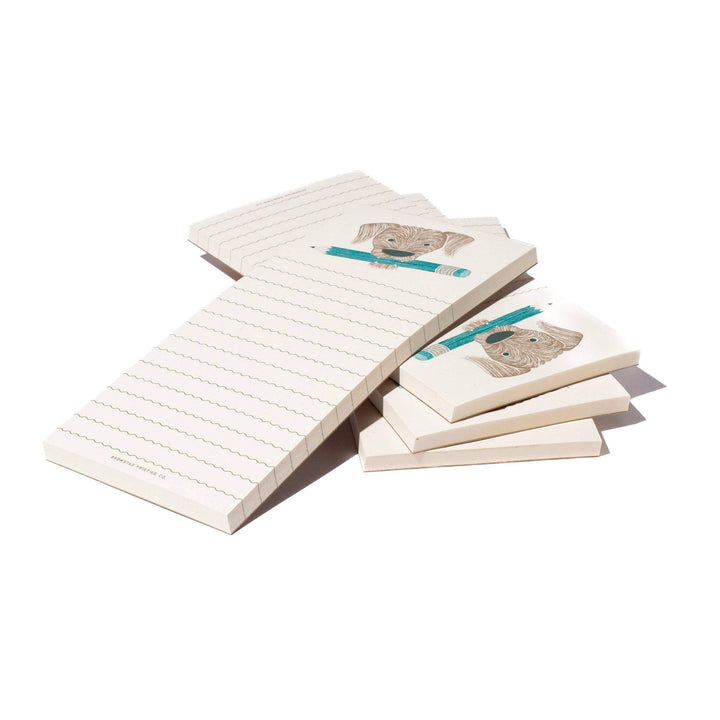 Bromstad Printing Co. Pencil Dog - Tall Notepad