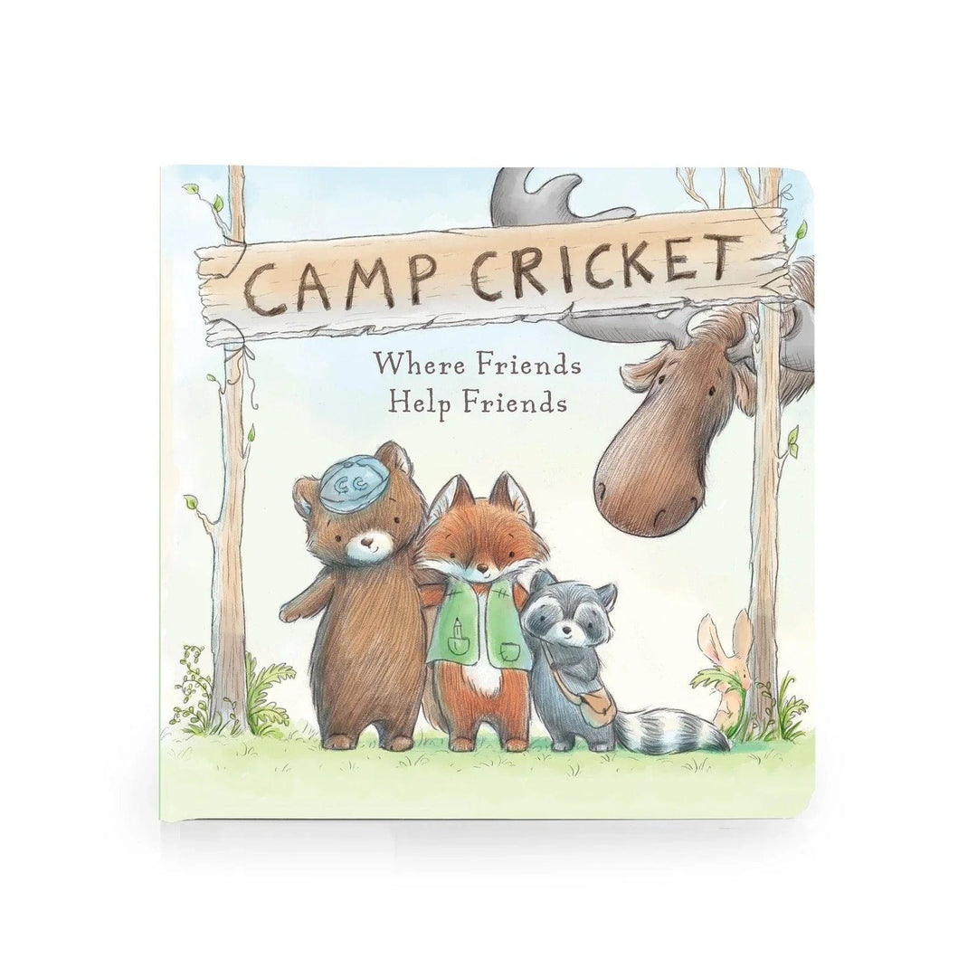 Bunnies By The Bay Book Camp Cricket Board Book