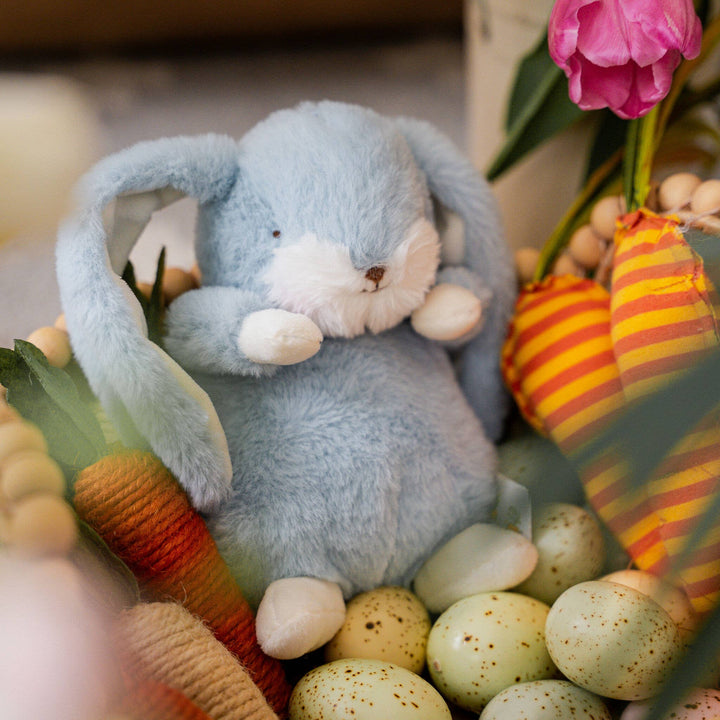 Bunnies By the Bay Gifts Tiny Nibble 8" Bunny - Maui Blue