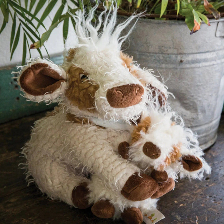 Bunnies By The Bay Stuffed Animals Baby & Me - Moo Moo & Half Claf