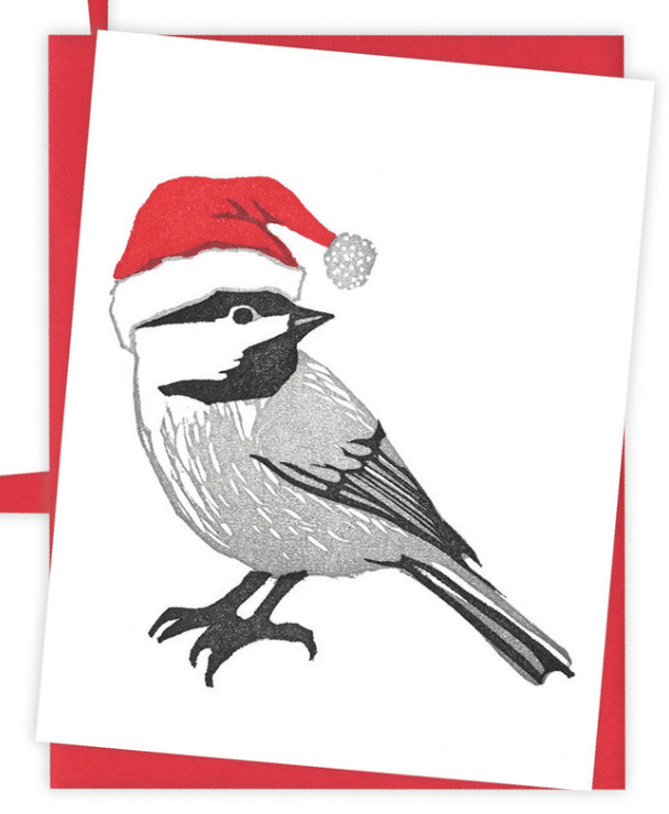 Burdock & Bramble Card North Pole Bird Card