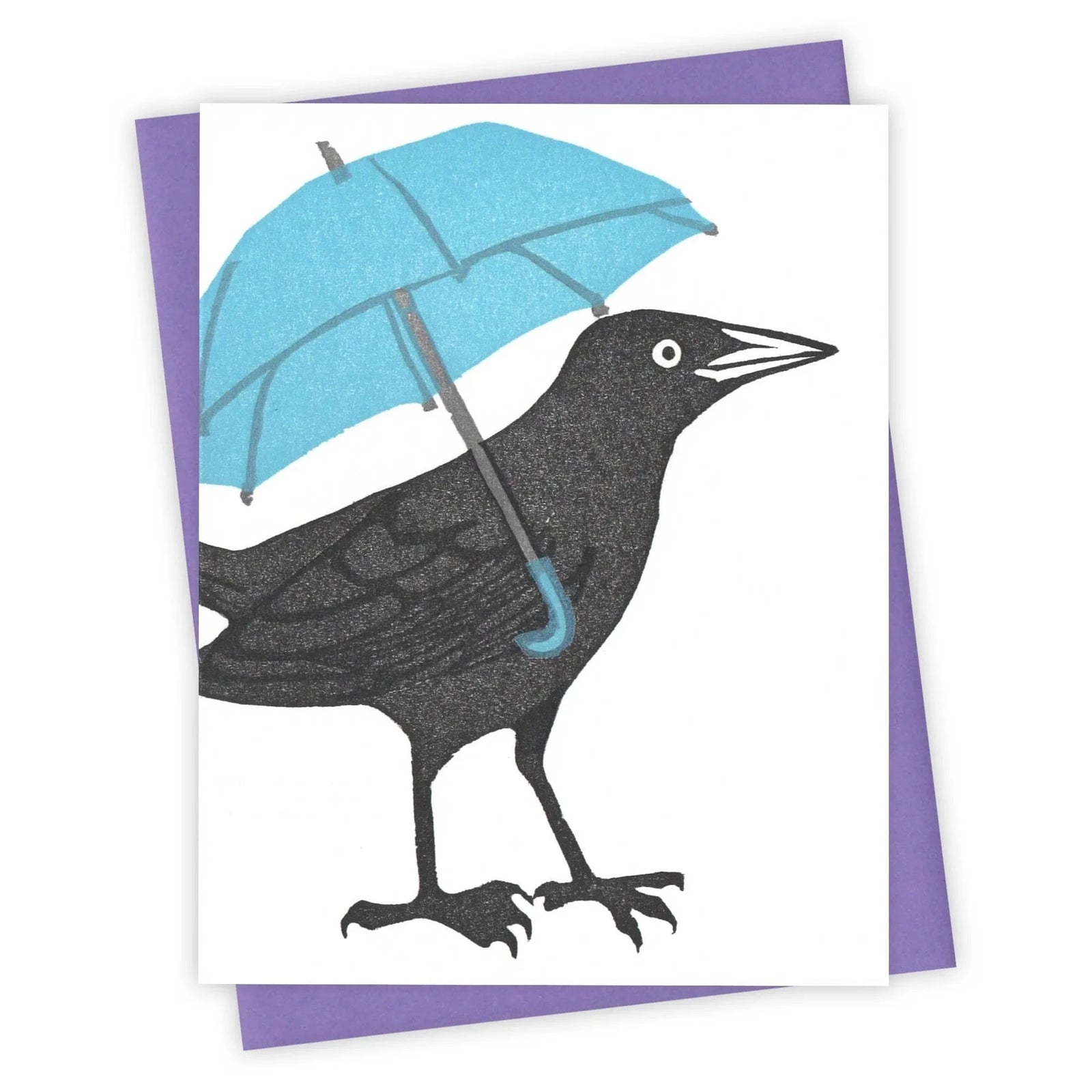 Burdock & Bramble Cards Puddle Jump Grackle Card