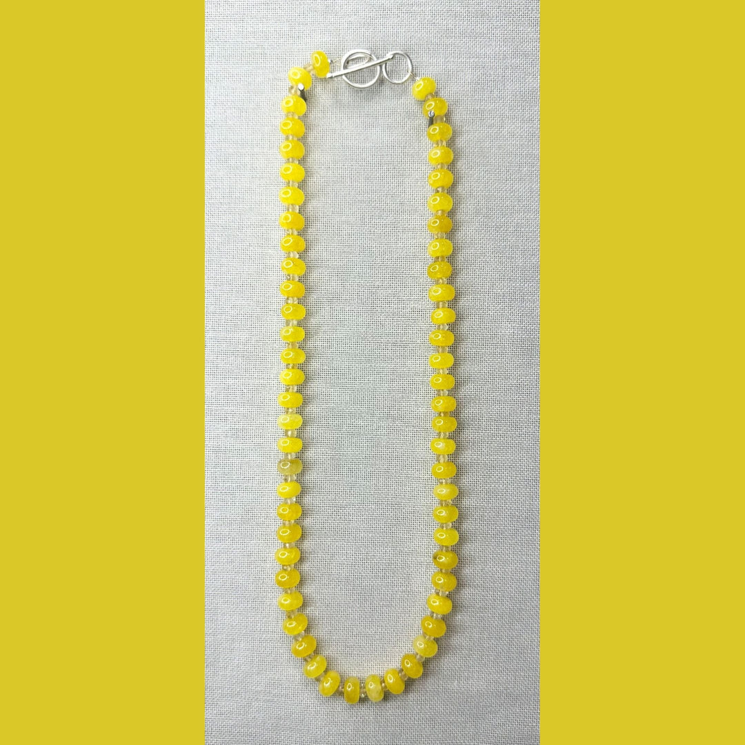 calseá jewelry Yellow with Citrine Candy Necklace