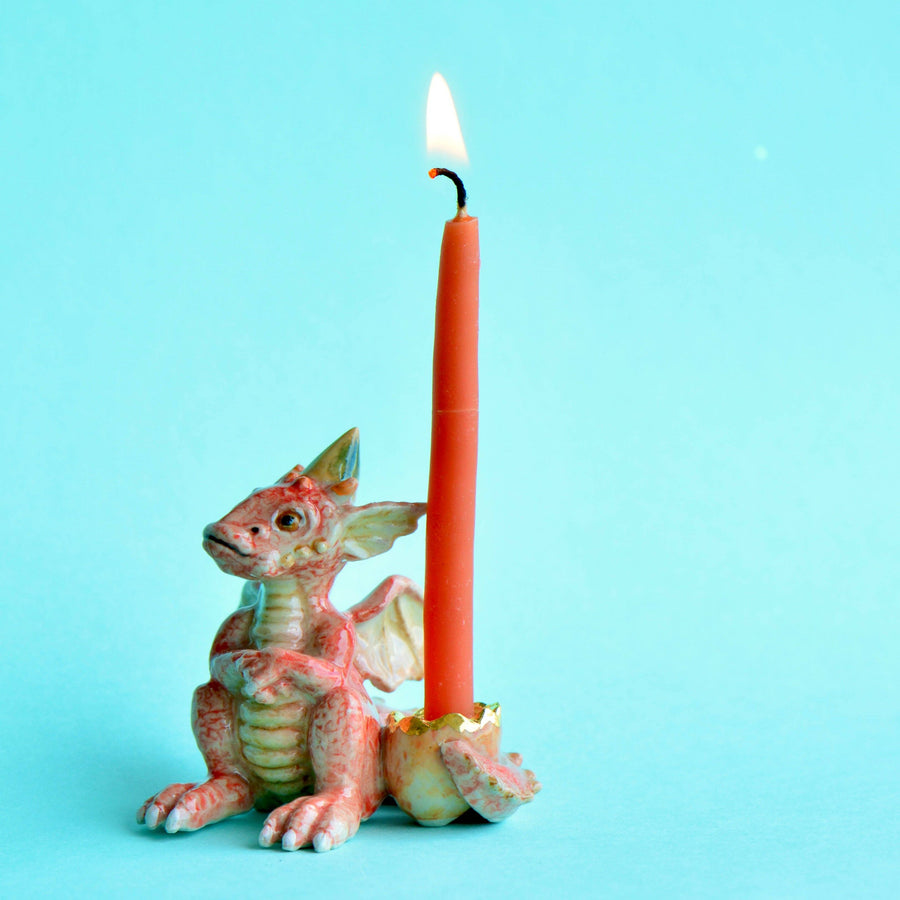 Camp Hollow Candle Holder Year of the Dragon Cake Topper