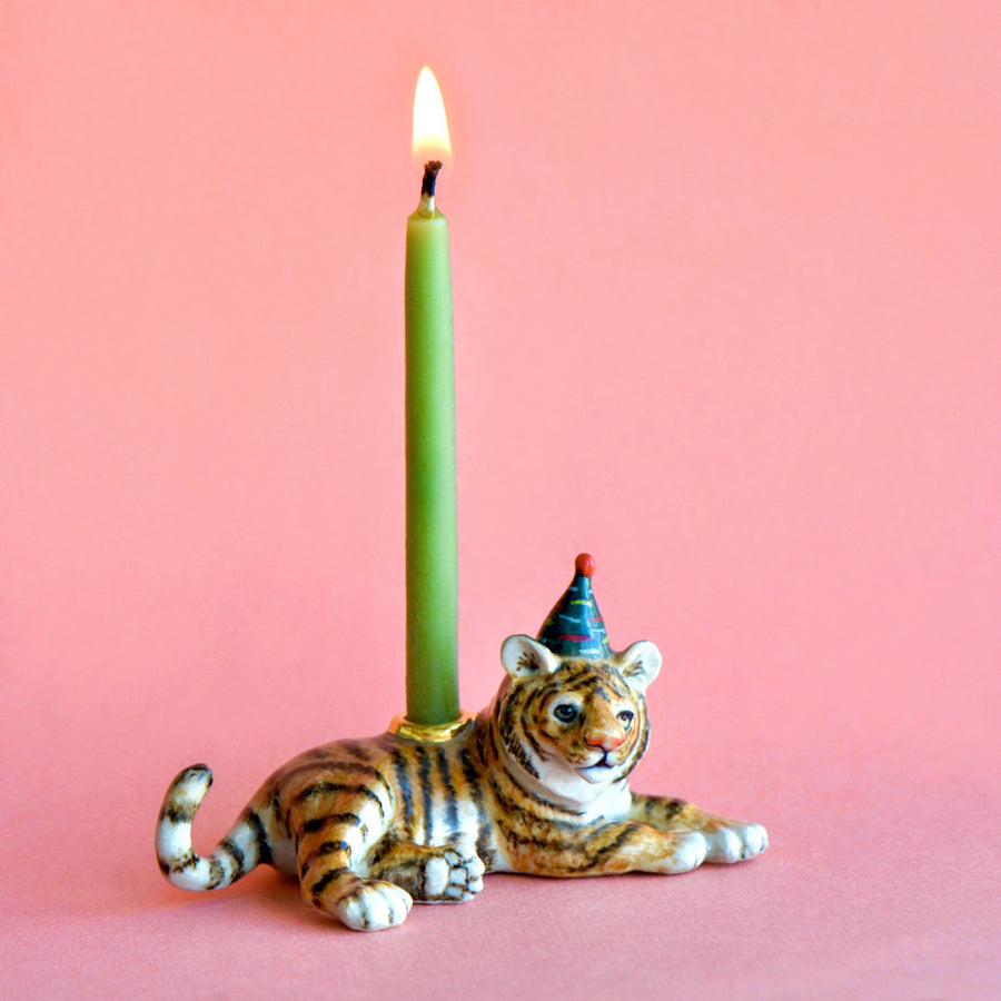 Camp Hollow Candle Holder Year of the Tiger Cake Topper