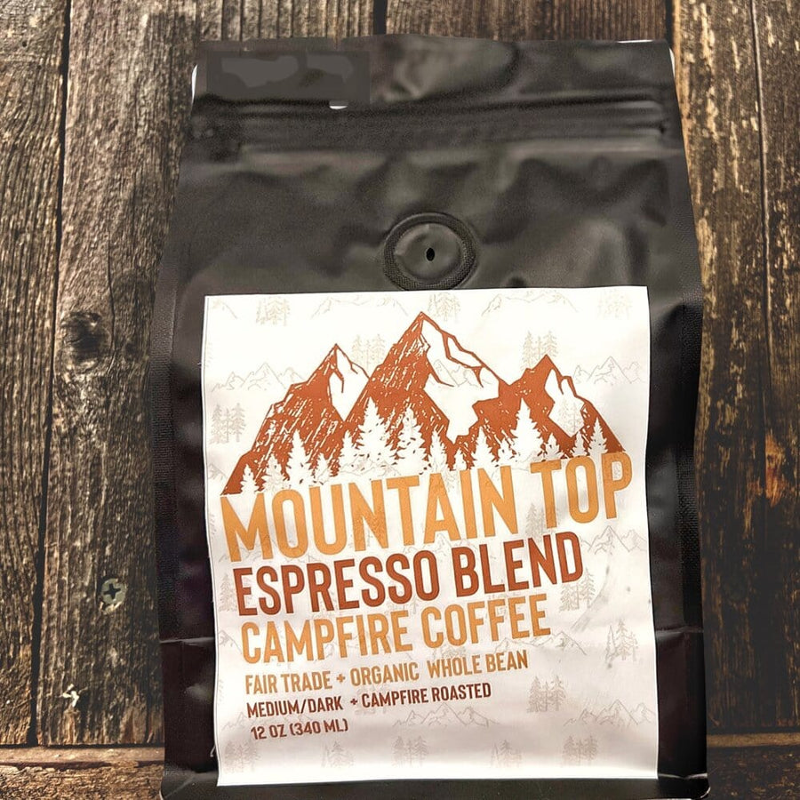 Campfire Coffee Food and Beverage Campfire Coffee Mountain Top Espresso Blend Coffee (12 oz)