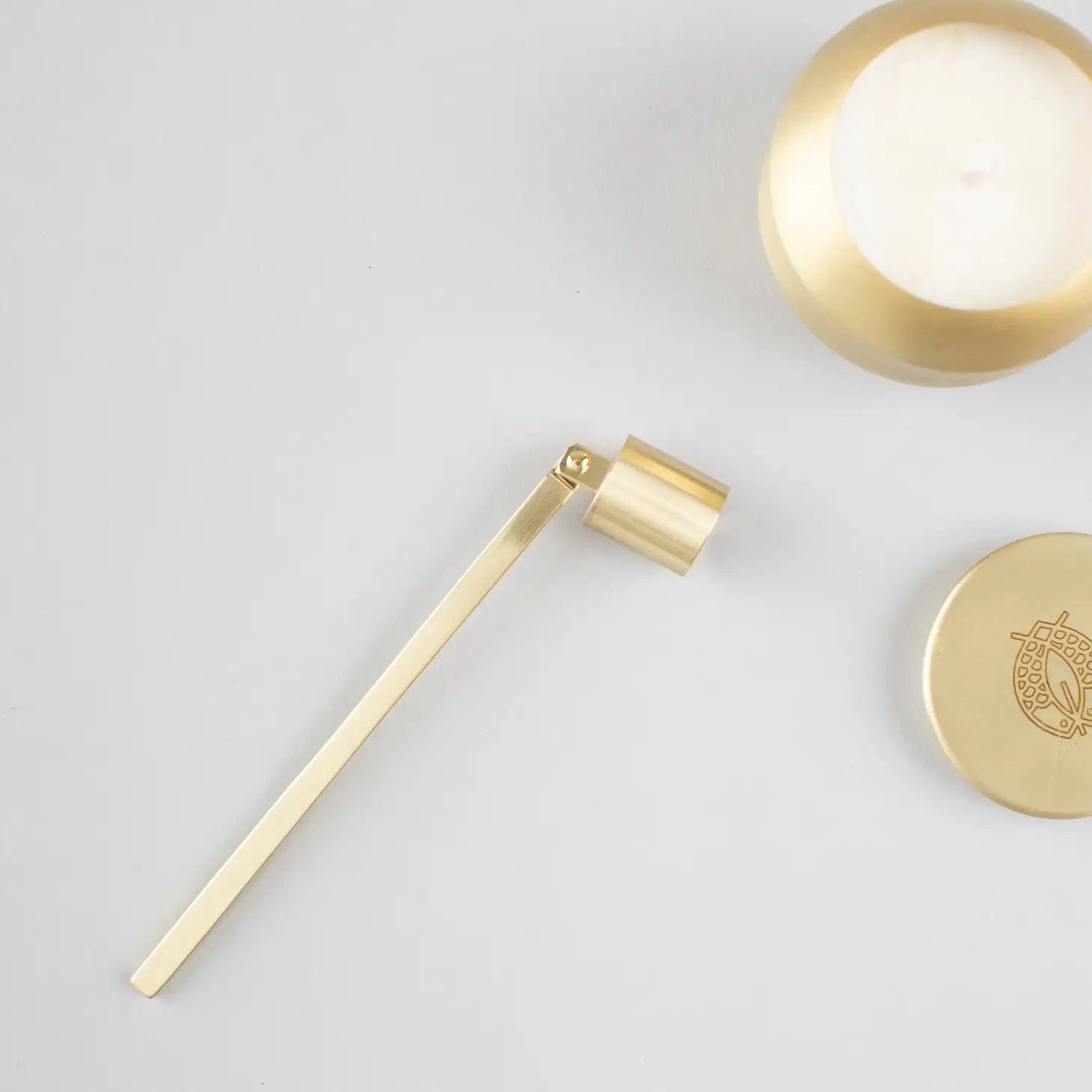 Candlefish Candle Snuffers Gold Candle Snuffer