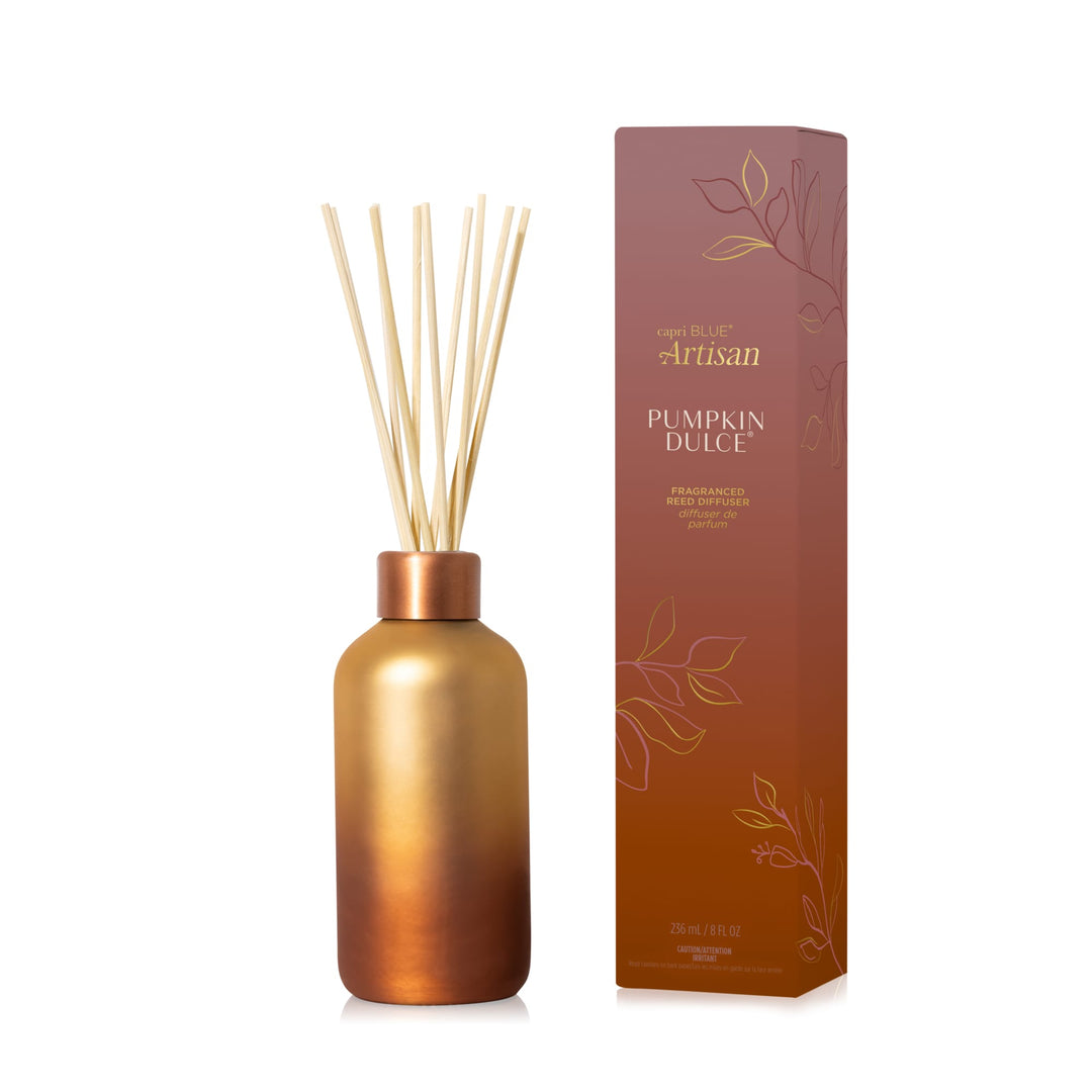 Capri Blue Gifts Pumpkin Dulce Artisan Tuscan Radiance Reed Diffuser
