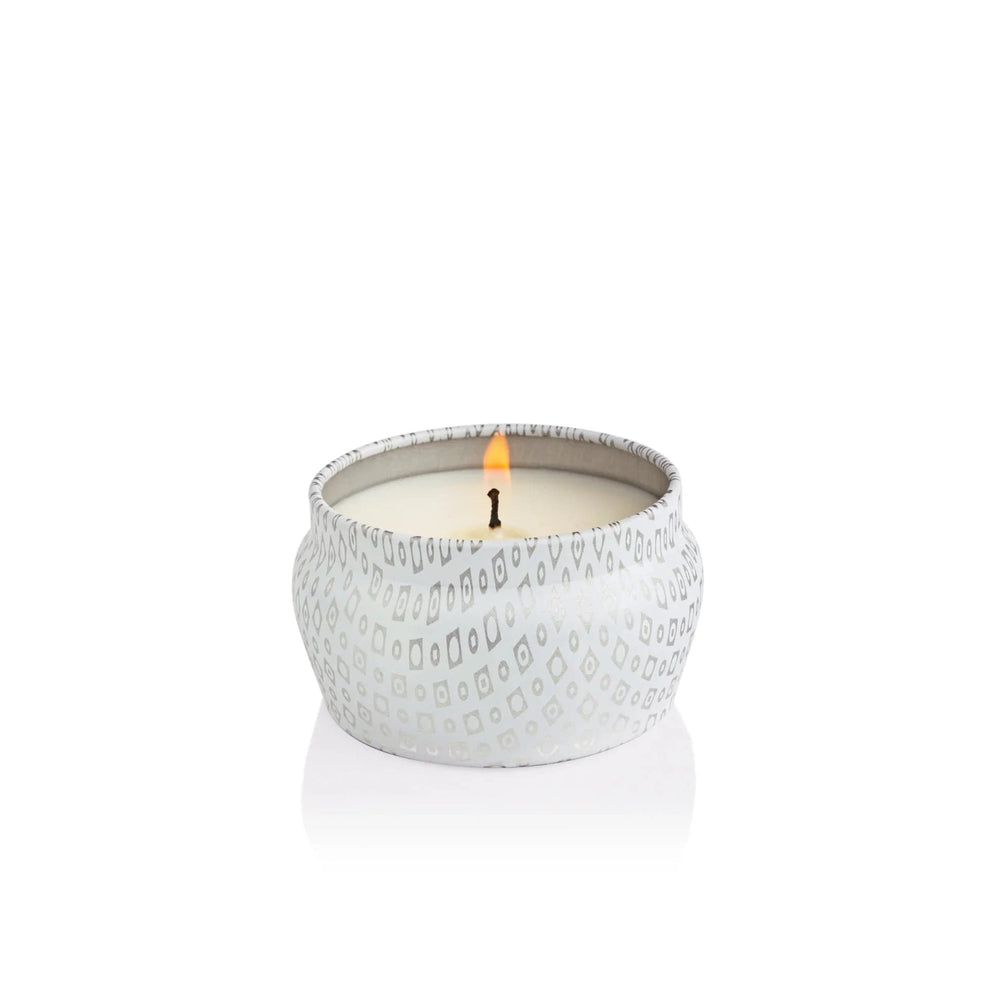 Capri Blue Gifts Volcano White Mini Tin Candle, 3 oz