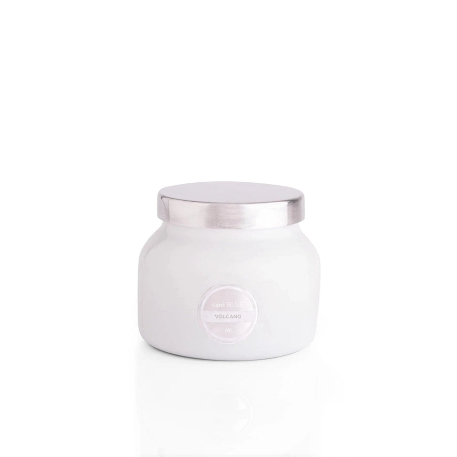 Capri Blue Gifts Volcano White Petite Signature Jar Candle