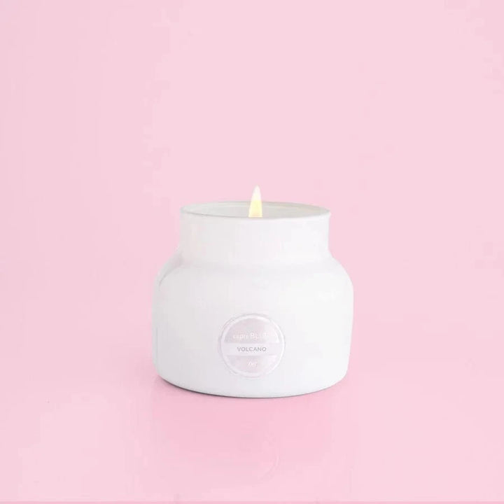 Capri Blue Gifts Volcano White Petite Signature Jar Candle