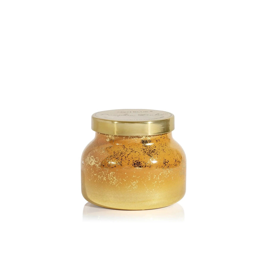 Capri Blue Holiday Pumpkin Dulce Glimmer Petite Jar Candle
