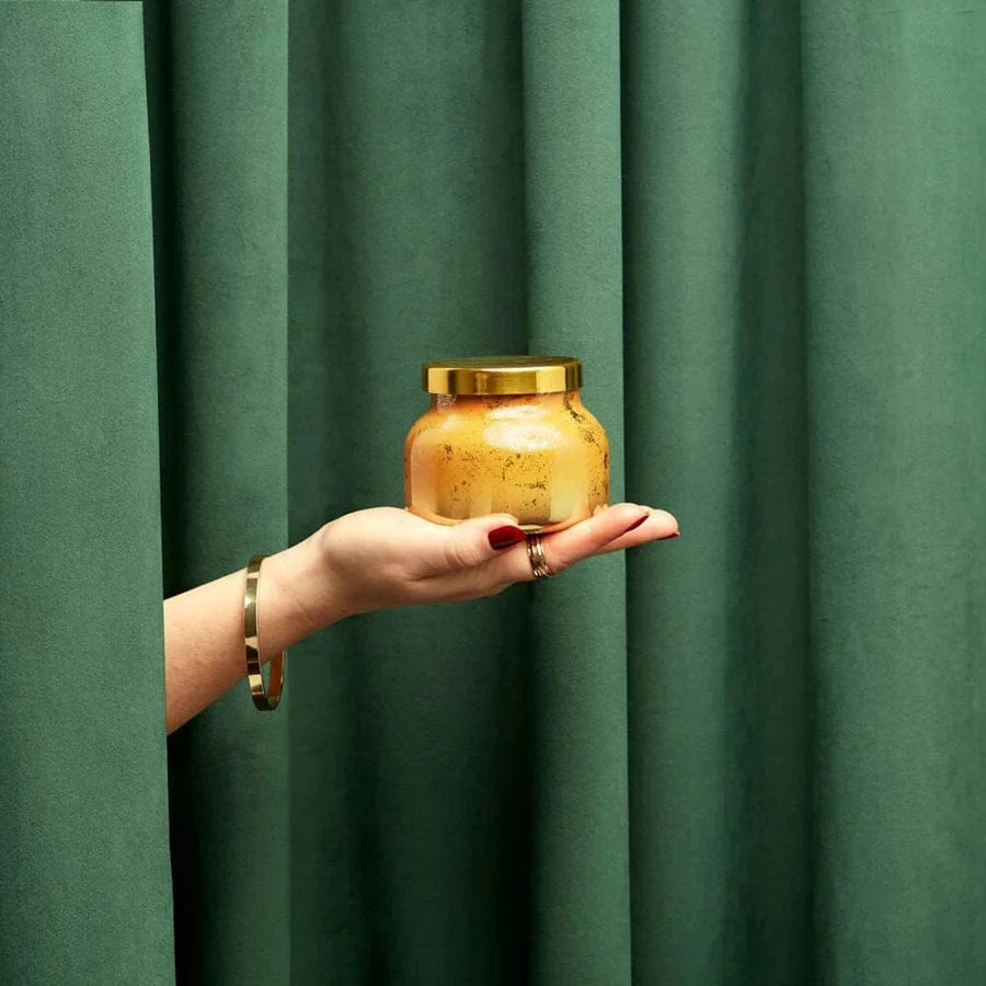 Capri Blue Holiday Pumpkin Dulce Glimmer Petite Jar Candle