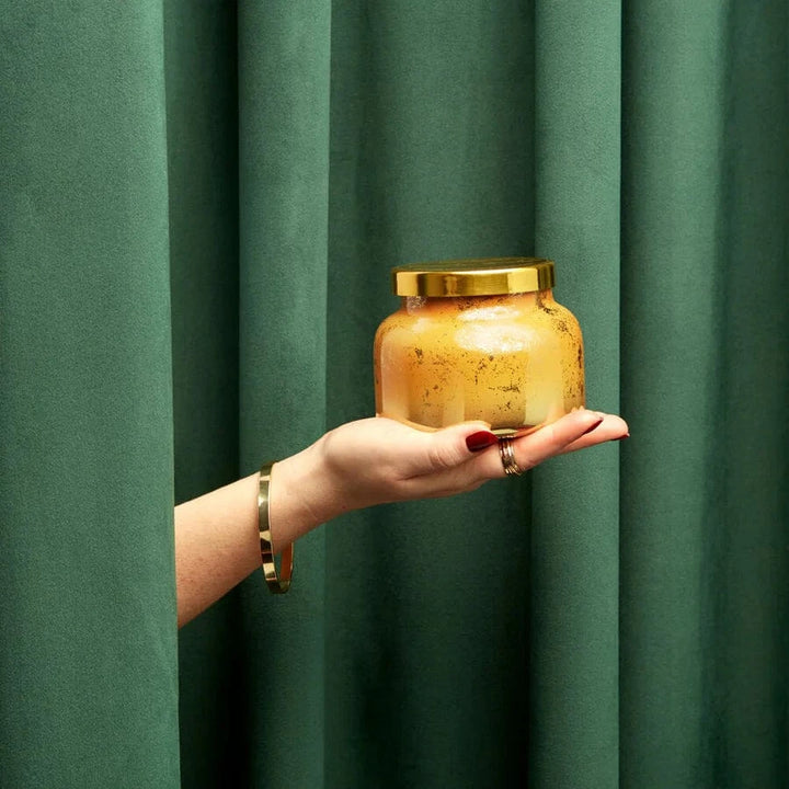 Capri Blue Holiday Pumpkin Dulce Glimmer Signature Jar Candle