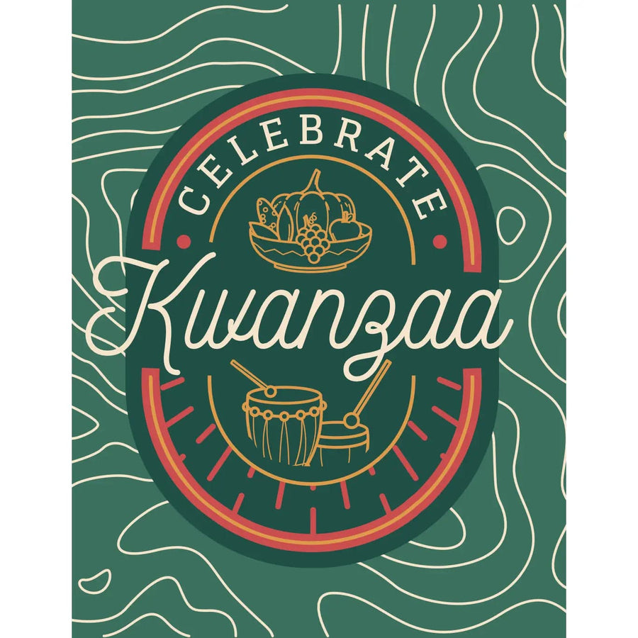 Cards by De Greeting Card Celebrate Kwanzaa Card