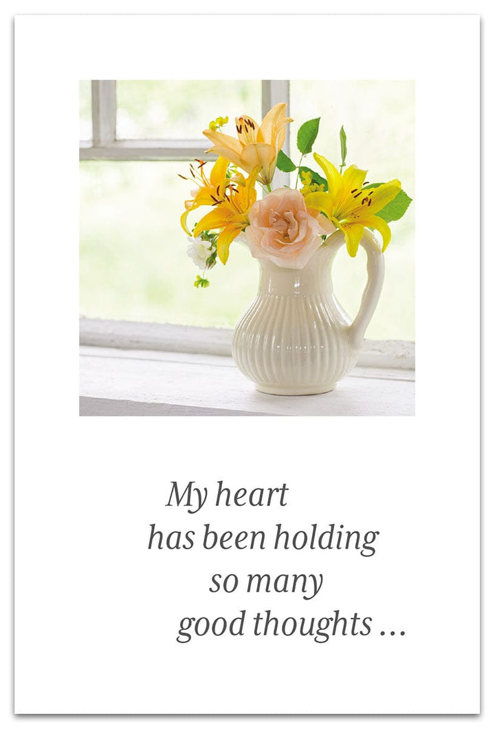 Cardthartic Cards Flowers in Pitcher Birthday Card