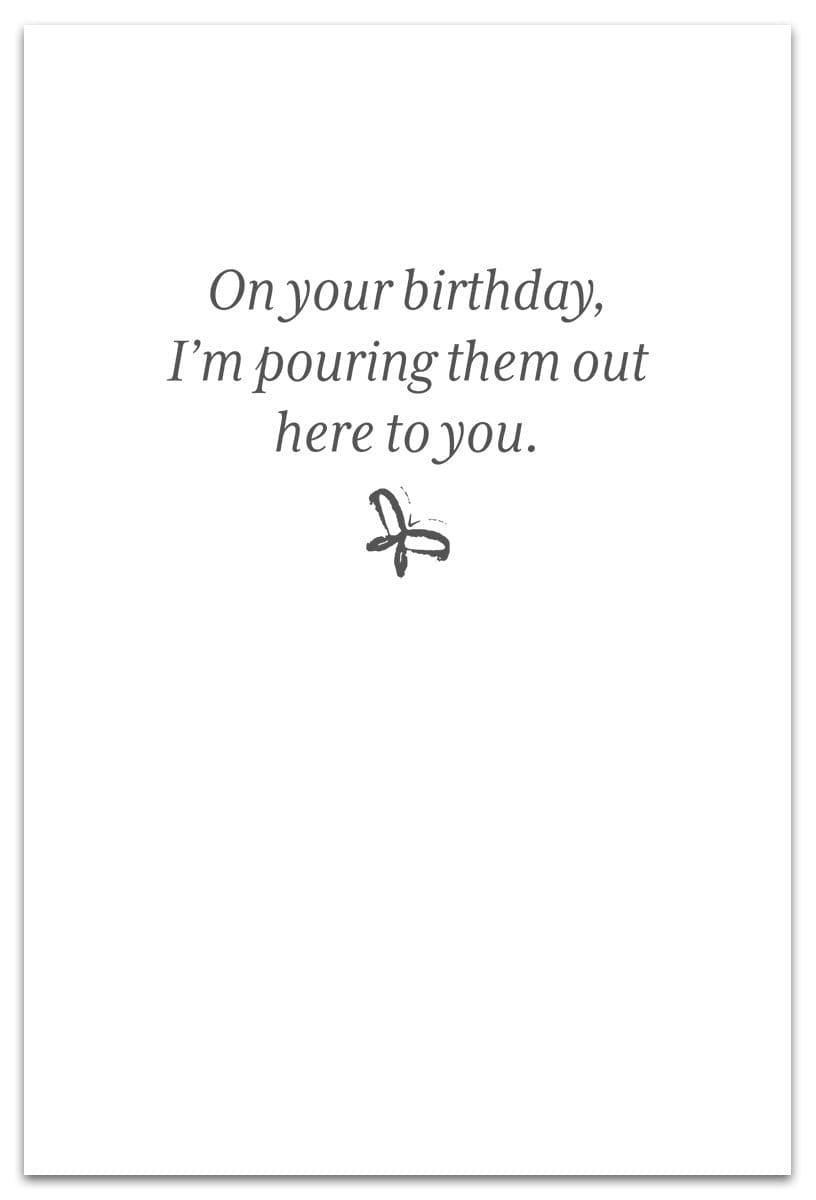 Cardthartic Cards Flowers in Pitcher Birthday Card