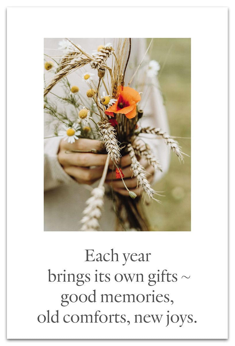 Cardthartic Cards Hands Holding Wildflowers card