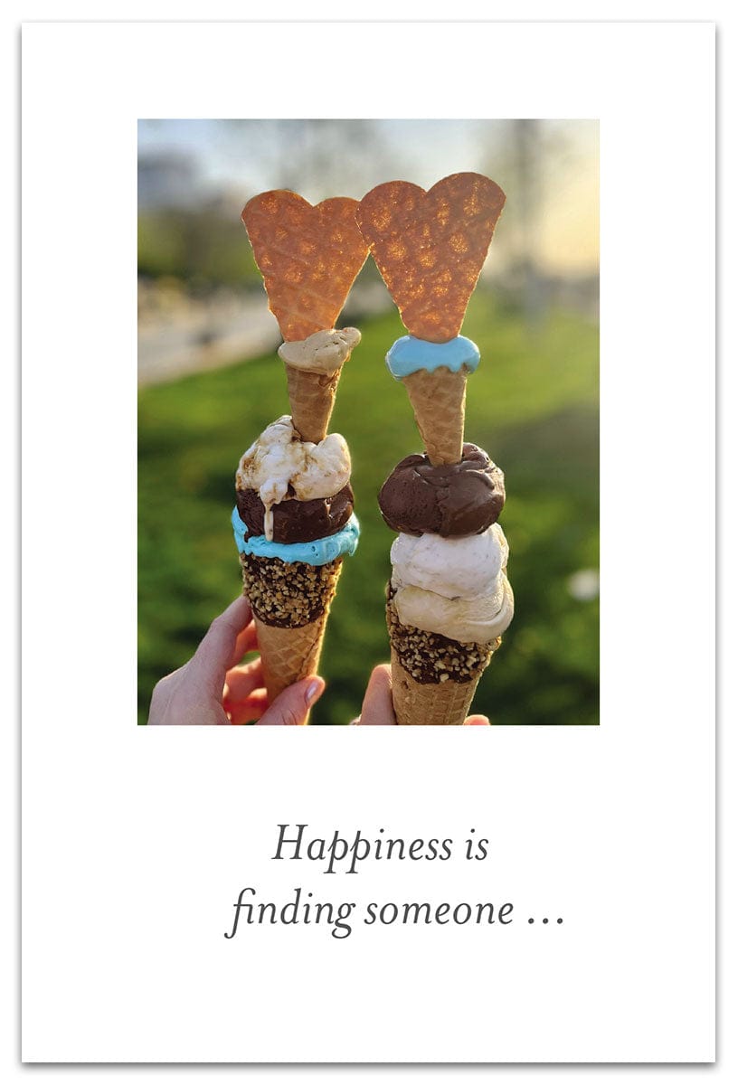 Cardthartic Cards Ice Cream Couple Card