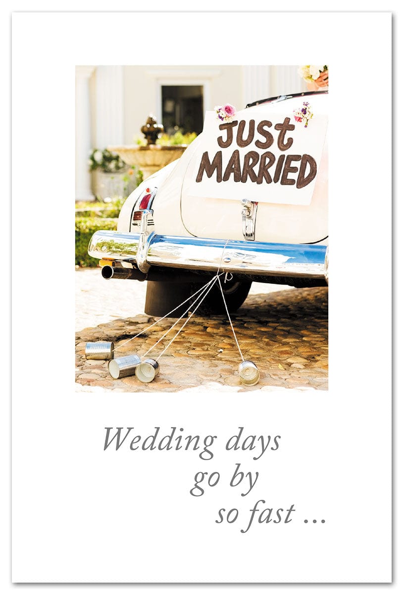 Cardthartic Cards Just Married Car Card