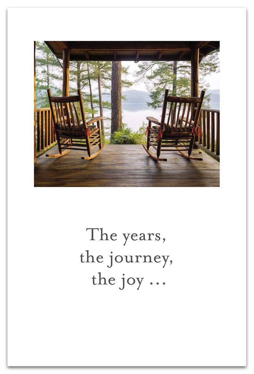 Cardthartic Cards Lakeview Rockers Anniversary Card