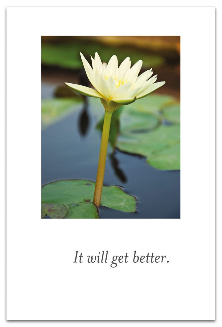 Cardthartic Cards Lotus Flower Rising Card