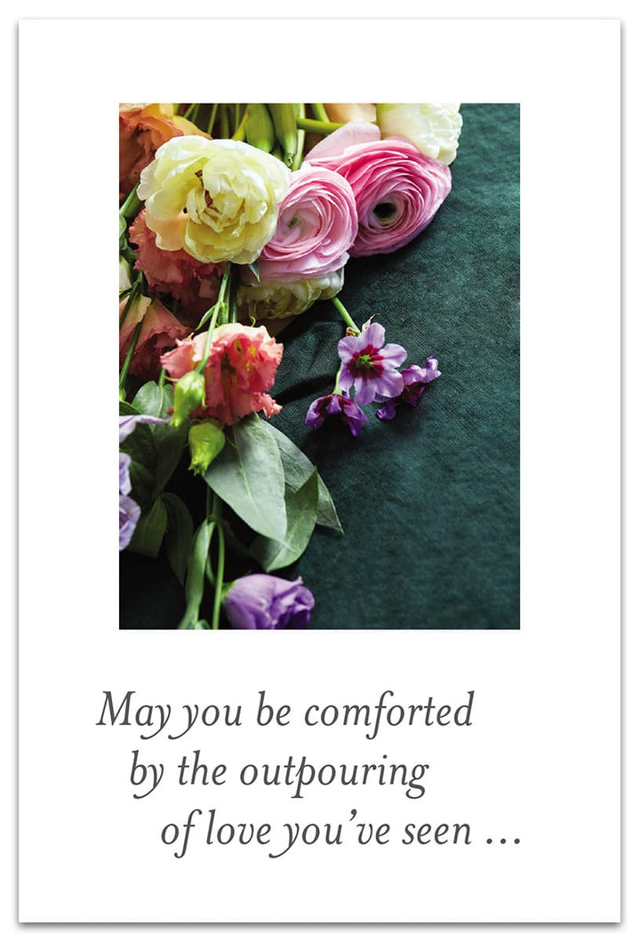 Cardthartic Cards Spray of Flowers Card