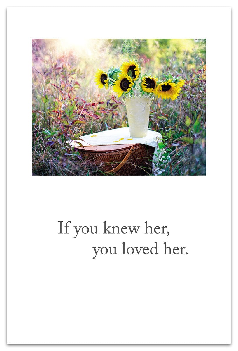 Cardthartic Cards Sunflowers in Meadow Card