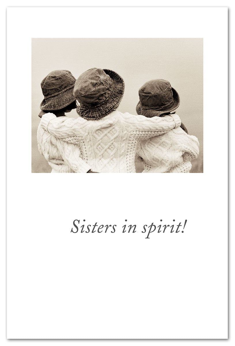 Cardthartic Cards Sweater Sisters Friendship Card