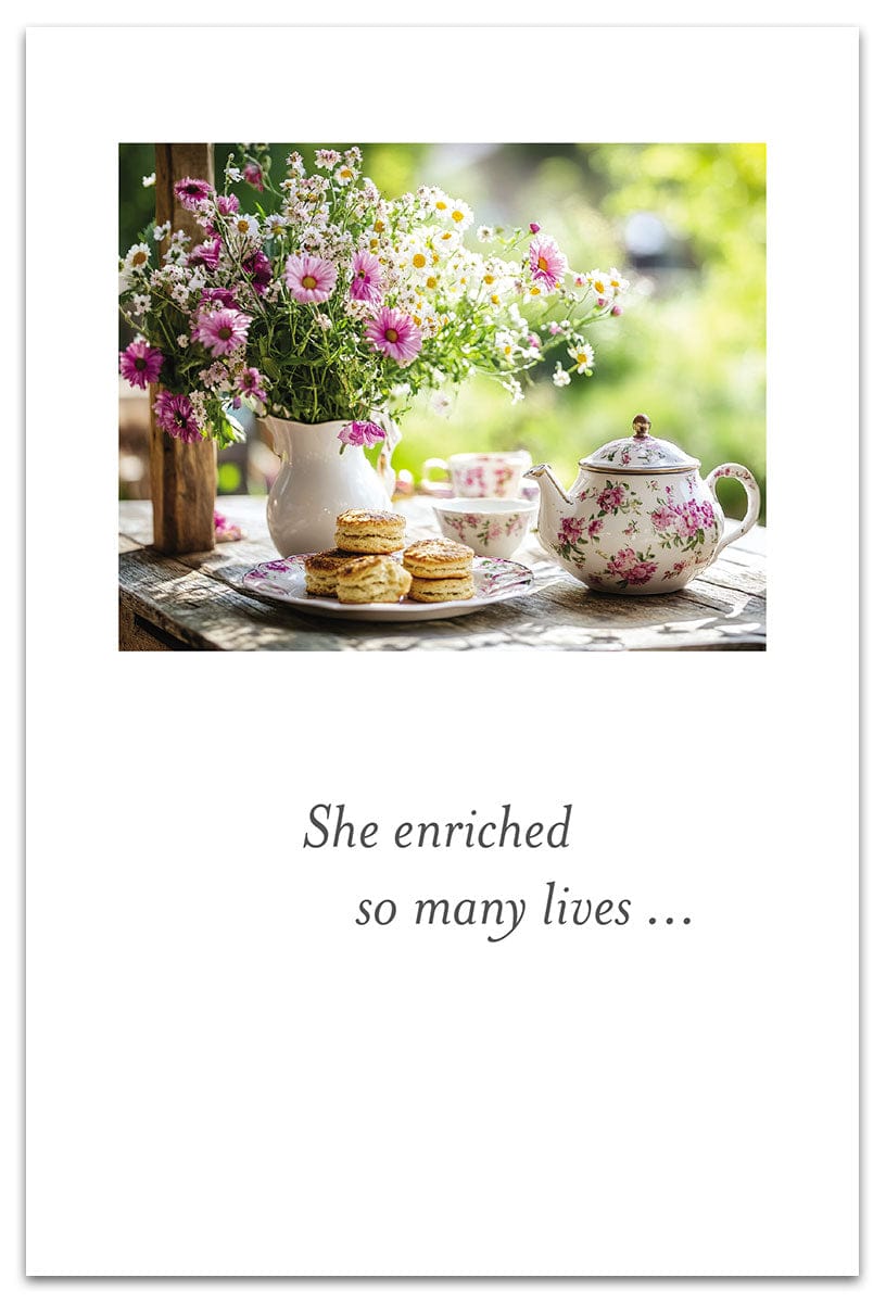 Cardthartic Cards Tea in Garden Card