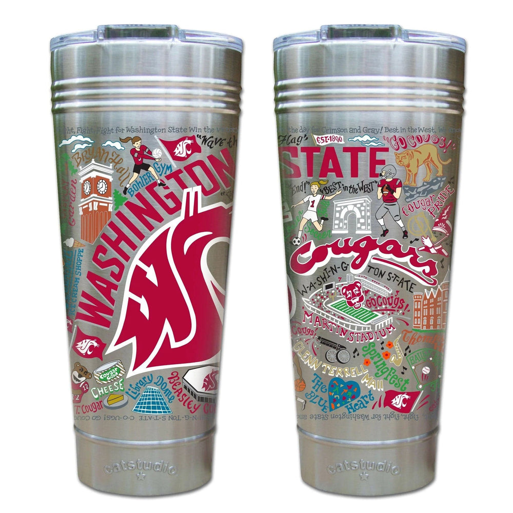 Catstudio Drinkware Washington State University Collegiate Thermal Tumbler