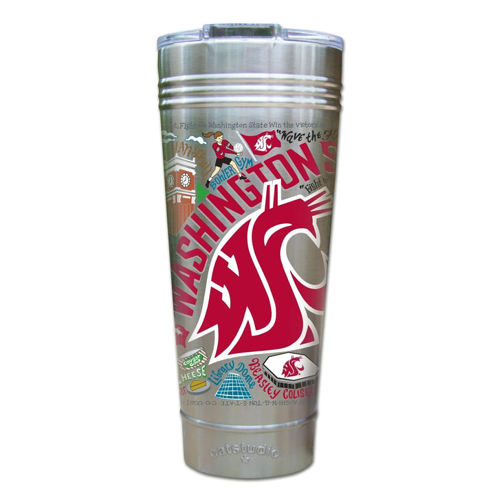 Catstudio Drinkware Washington State University Collegiate Thermal Tumbler