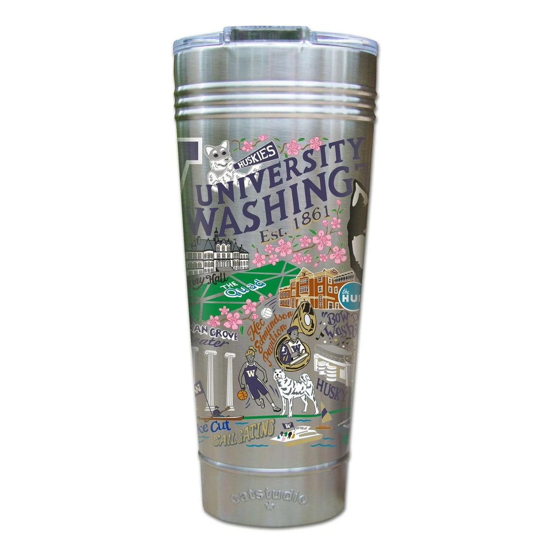 Catstudio Drinkware Washington, University of Collegiate Thermal Tumbler